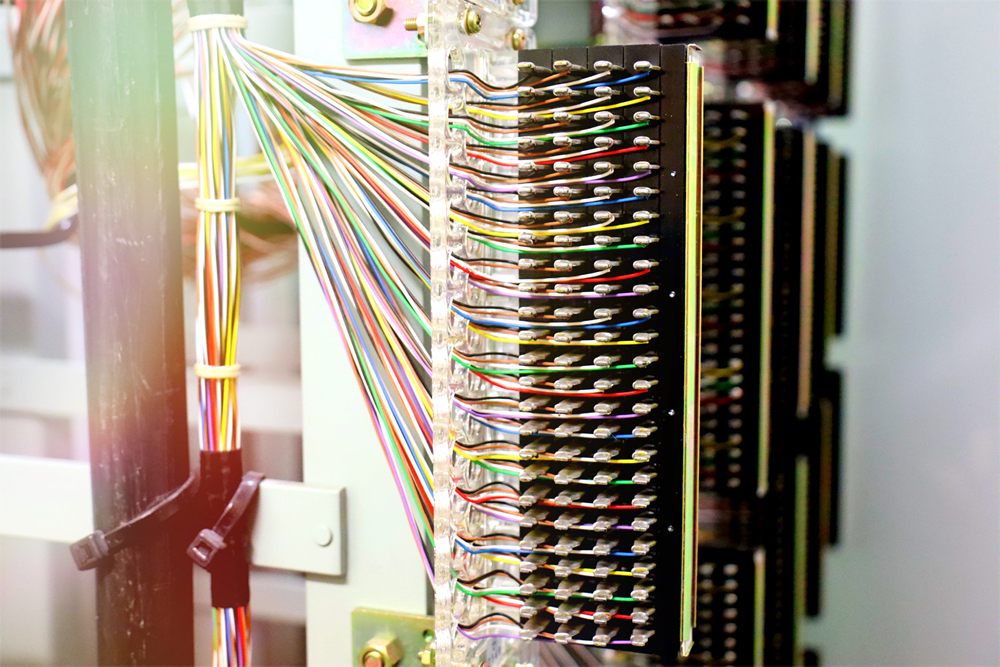 電気通信設備工事（LAN、光ケーブル等）設計・施工画像